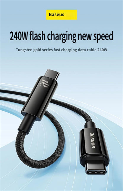 Data cable CtoC 240w 1m-Black
