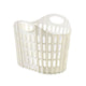 Fold the dirty clothes basket-large white