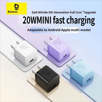 GaN5 Fast charging charger mini 1C 20W-Black