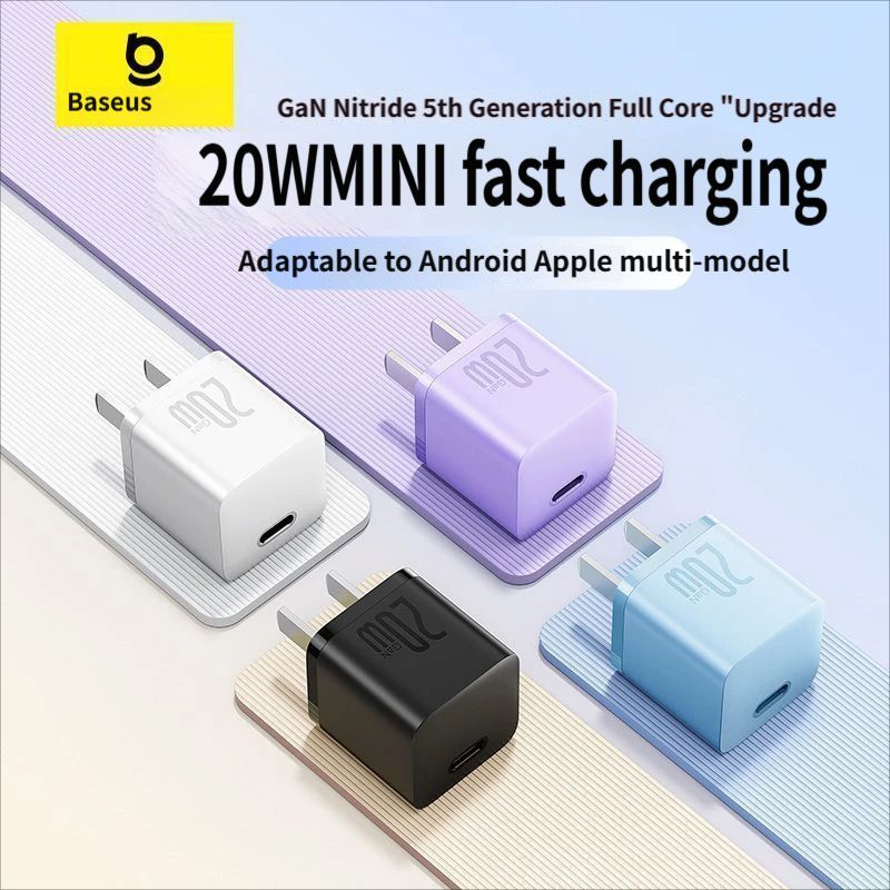 GaN5 Fast charging charger mini 1C 20W-Blue
