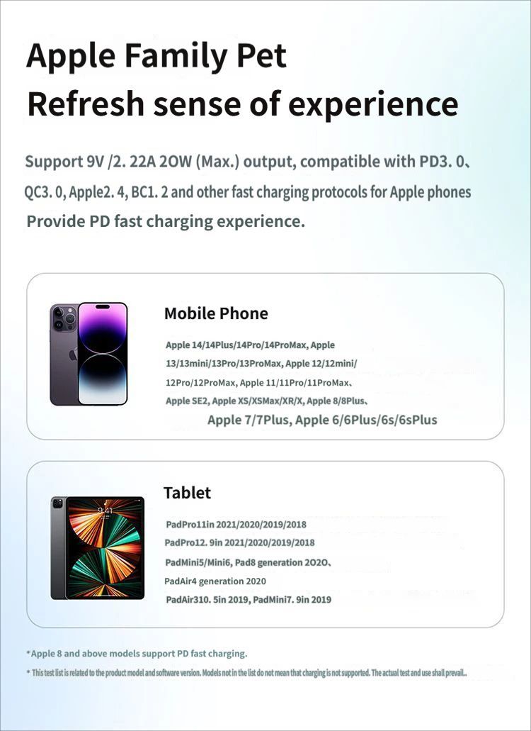 GaN5 Fast charging charger mini 1C 20W-Blue