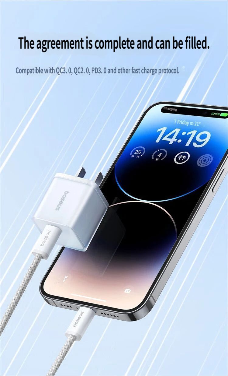 GaN5S Fast charging charger 1C 20W-Yellow
