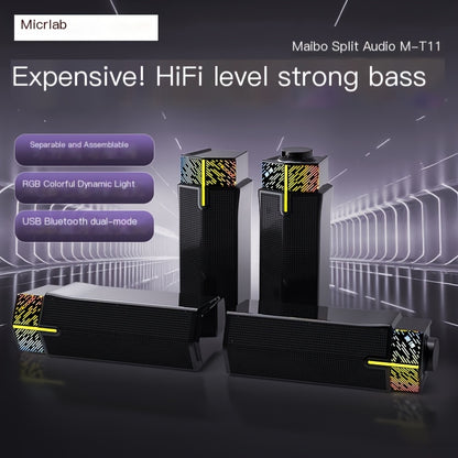 M-T11 Bluetooth wired speaker-Black