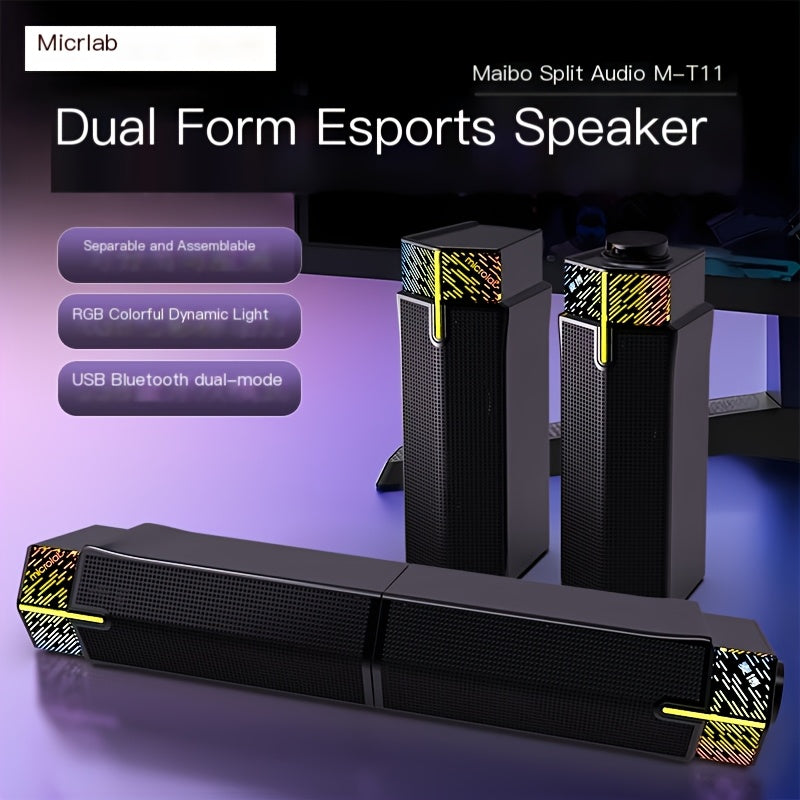 M-T11 Bluetooth wired speaker-Black