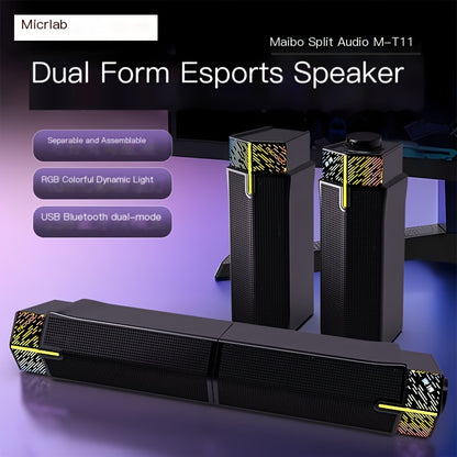 M-T11 Bluetooth wired speaker-Black