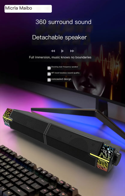 M-T11 Bluetooth wired speaker-Black