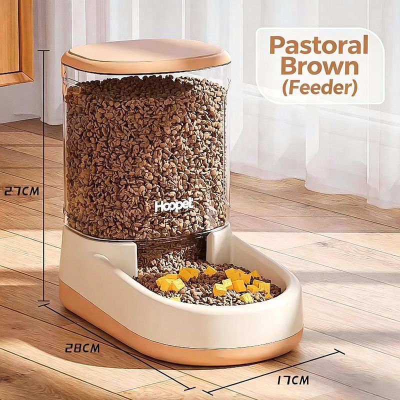 Pet automatic feeder-Brown Feeder