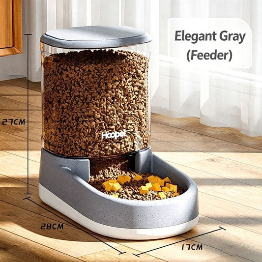 Pet automatic feeder-Gray Feeder