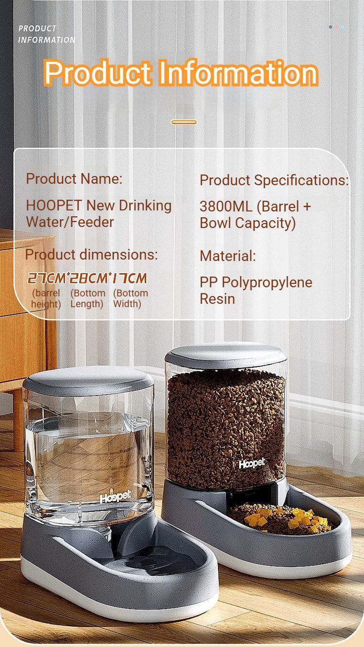 Pet automatic feeder-Gray Feeder