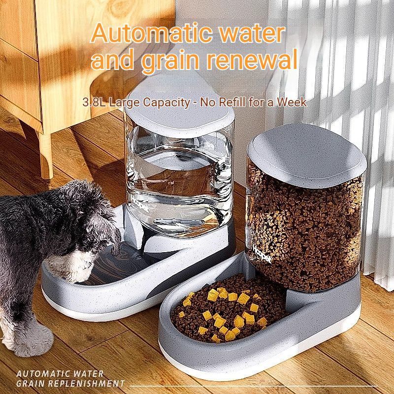 Pet automatic feeder-Gray Feeder