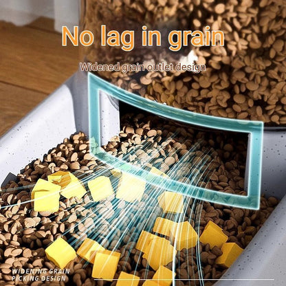 Pet automatic feeder-Gray Feeder