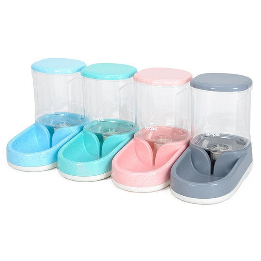 Pet automatic feeder-Pink Water Dispenser