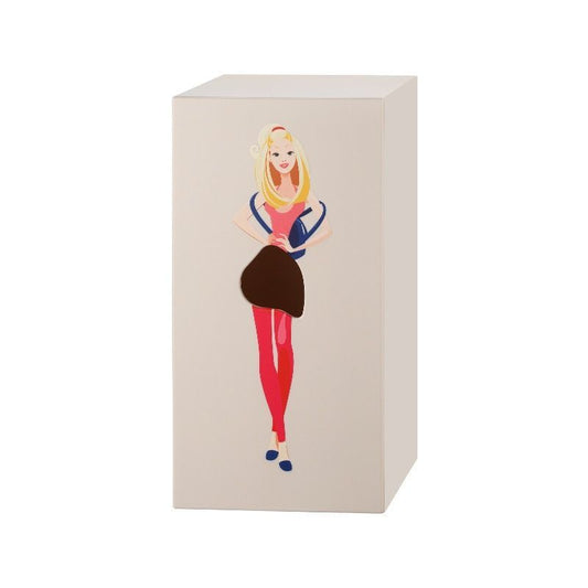 Soothing Cream Apricot Beige Princess Tissue Box Holder