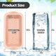 4 Pack Extra Large Ice Block Mold-Morandi Pink