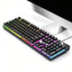 104 Keys Wired Keyboard Black