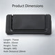 10 Pcs M8851-64 Black Hidden Snap