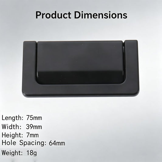 10 Pcs M8858-64 Black Hidden Snap
