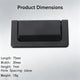 10 Pcs M8858-64 Black Hidden Snap
