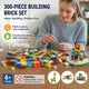 Relaxing Mini Building Blocks DIY Puzzle Toy, 300pcs Plain Bag Regular Colours (Separater & Instruction Included)