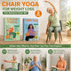 Twin Pack Elderly Chair Yoga Logbooks, Breathing Awareness Plus Balance Awareness Workout Notebooks