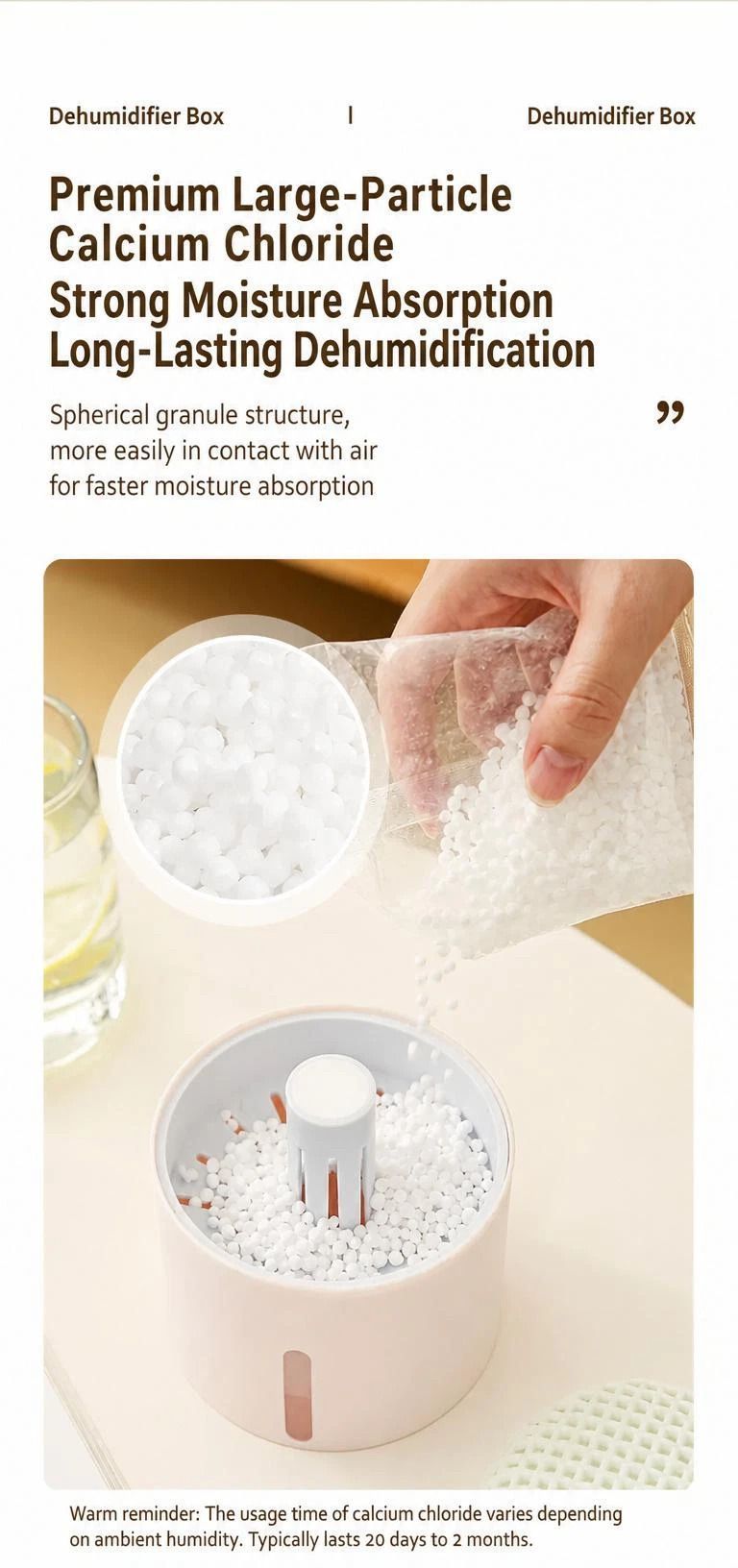 Pink Desktop Mini Dehumidifier Kit With Scent Pad, Tidy Dresser Drawers & Vanity Cabinets, Includes Desiccant & Absorbent Pad For Constant Freshness