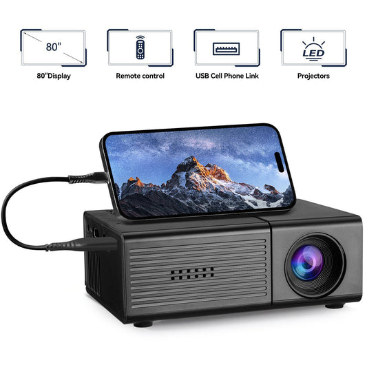 M3S Mini Projector Black AU
