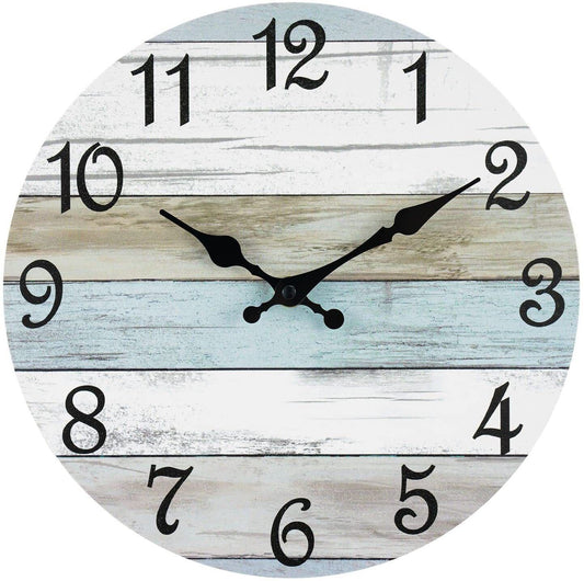 Wooden Wall Clock No.16, 10 Inch