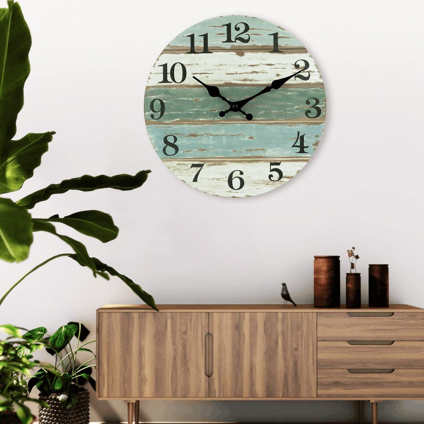 Wooden Wall Clock No.16, 10 Inch
