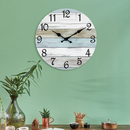 Wooden Wall Clock No.18, 10 Inch