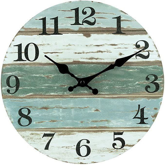 Wooden Wall Clock No.19, 10 Inch
