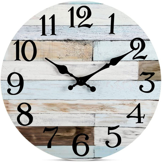 Wooden Wall Clock No.20, 10 Inch