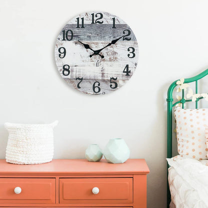 Wooden Wall Clock No.20, 10 Inch
