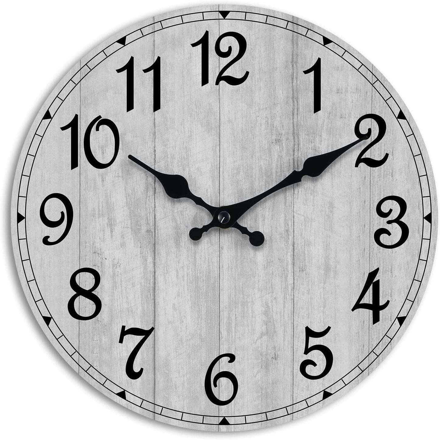 Wooden Wall Clock No.22, 10 Inch