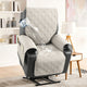 Electric Recliner Sofa Cover - French Grey