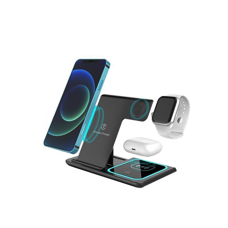 White 3-in-1 Wireless Charger