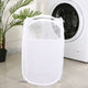 Foldable Laundry Hamper White 01
