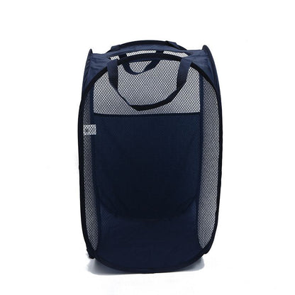 Foldable Laundry Hamper Black 01