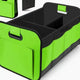 1 Car Trunk Organizer, Automotive Storage, Reinforced Handle, Foldable Multi-Compartment Car Organizer, 600D Oxford Fabric, Suitable for Any Car, SUV, Minivan, Vehicle Storage.GREEN