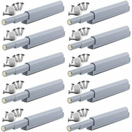 10 Pcs Push, ., to Open Magnetic Latches. Push Open Closures Open and Close the Door with a Simple Press