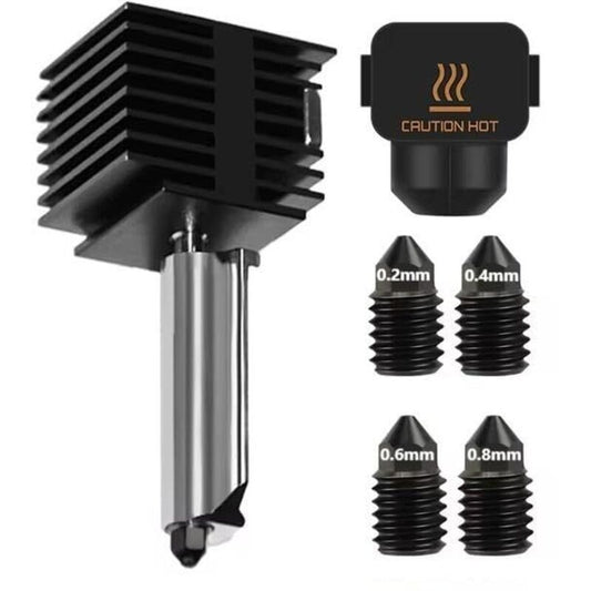 Bambu Lab A1 and A1 Mini Kit Hotend Amovible Assemblage Quick Compatible with Imprimante 3D, 0, 2 and 0, 4 and 0, 6 and 0, 8 mm
