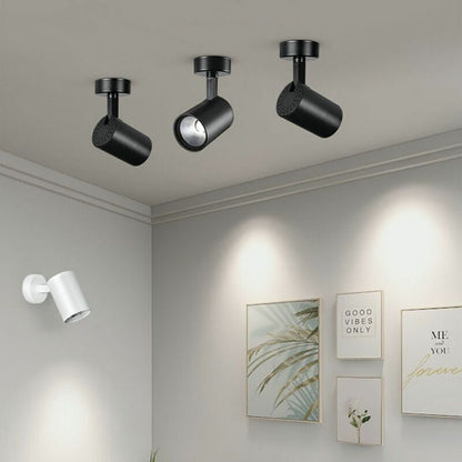 Spot Plafond Black, Mat Pivotant, Orientable Spot of Indoor