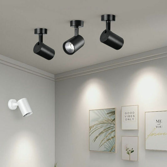 Spot Plafond Black, Mat Pivotant, Orientable Spot of Indoor