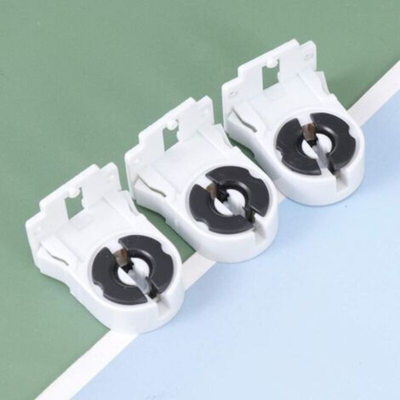 20 Pcs Douilles for Lampes Fluorescentes Non Pontees Douille of Lamp Douille Tombstone Type a Screws T8 and G13