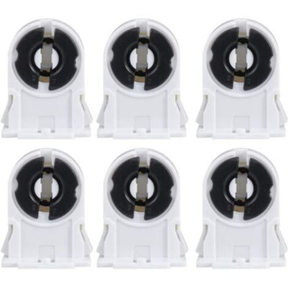 20 Pcs Douilles for Lampes Fluorescentes Non Pontees Douille of Lamp Douille Tombstone Type a Screws T8 and G13