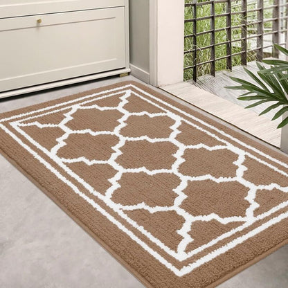Paillasson Lavable for Indoor Indoor, Marron Kitchen, Salissures Slip and Anti-Paillasson Absorbant Anti-50 X 80 cm, 80 cm