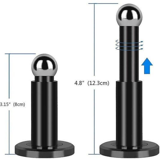Butee of Door Magnetique a Hauteur Adjustable Couleur Steel Stainless Butee of Door Magnetique
