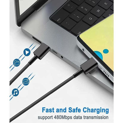 Samsung Charger Quick 45W, Compatible with Samsung Galaxy S22 Plus and S22 ULTRA and S21 FE 5G and S21Plus and S20FE and No, 1.2M
