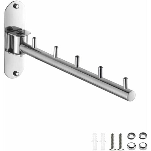 1 Pcs Door Clothes Wall Mounted Door Hanger Wall Mounted Folding Hanger Wall