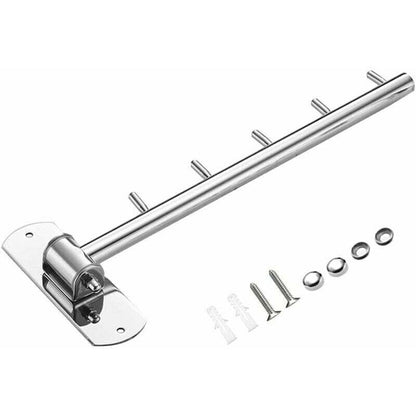1 Pcs Door Clothes Wall Mounted Door Hanger Wall Mounted Folding Hanger Wall