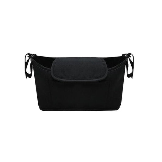 Baby Organizer Stroller Accessories Bag Large Space for All Strollers（Black）